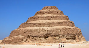 Djoser Step Pyramid in Egypt