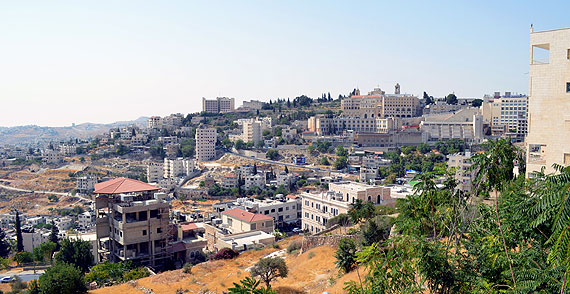 View of Bethlehem from the north