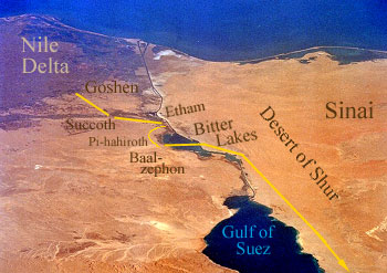 Area of the Suez Canal