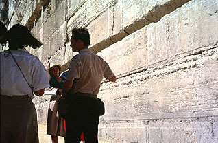Herodian stones at the Temple Mount