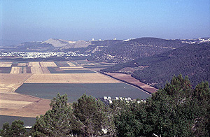 View over Jezreel Valley