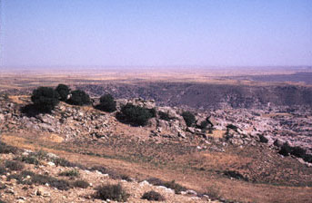 High plateau in Jordan