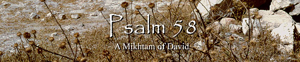 Psalm 58 title