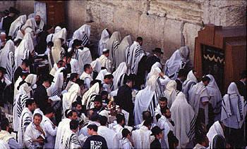 Prayers at the Western Wall