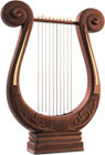 Davidic-style harp