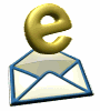 Rotating e-mail symbol