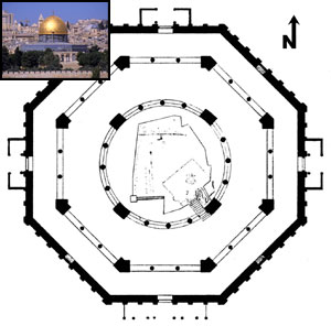 Dome of the Rock plan